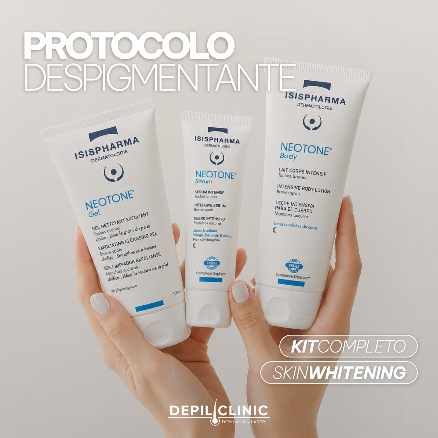 Protocolo despigmentante